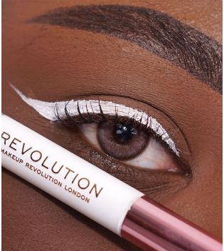 Revolution  - Eyeliner liquide Super Flick - White