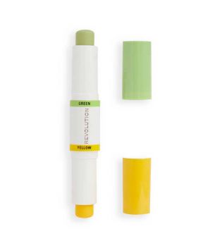 Revolution - Duo stick correcteur de couleur Correct & Transform - Green and yellow