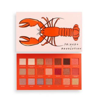 Revolution - *Friends X Revolution*  - Palette d'ombres He's Her Lobster