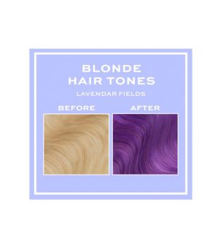 Revolution Haircare - Coloration semi-permanente pour cheveux blonds Hair Tones - Lavender Fields