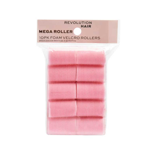 Revolution Haircare - Lot de 10 rouleaux velcro Mega Pink Rollers
