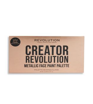 Revolution - *Halloween* - Palette de maquillage crème pour le visage SFX Creator - Metallic