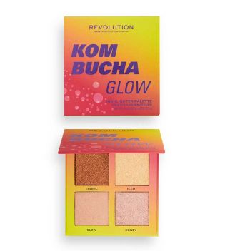 Revolution - *Hot Shot* - Palette de surligneurs Kombucha Glow