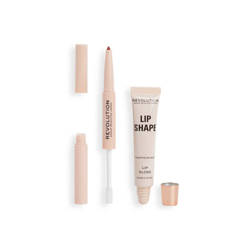 Revolution - Lip Shape Lip Set - Chauffeur Nude
