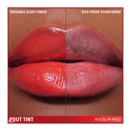 Revolution - Rouge à lèvres liquide Pout Tint - Sizzlin Red