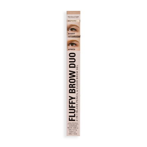 Revolution - Crayon à sourcils Fluffy Brow Filter Duo - Blonde