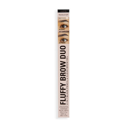 Revolution - Crayon à sourcils Fluffy Brow Filter Duo - Granite