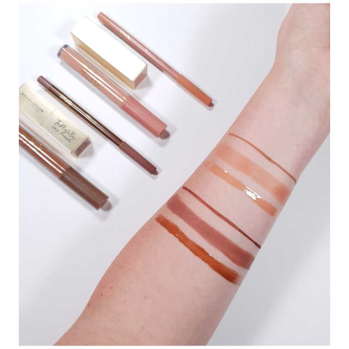 Revolution - *Makeup Revolution x The Plastic Boy* - Kit pour les lèvres - Almond Macchiato