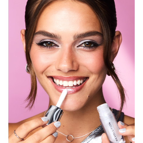 Revolution - *Metallic Muse* - Brillant à lèvres Shimmer Bomb - Frosted Muse