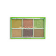 Revolution - Mini palette d'ombres Mini Colour Reloaded - Its Giving Green