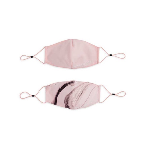 Revolution - Lot de 2 masques en tissu réutilisables - Pink
