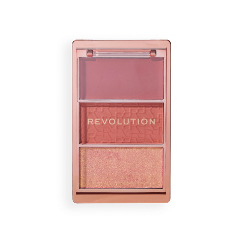 Revolution - Palette de fards à joues Icon Blush - Aura Points Rose