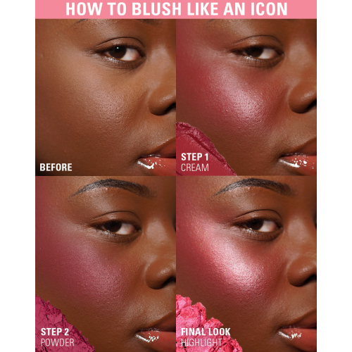 Revolution - Palette de fards à joues Icon Blush - Aura Points Rose