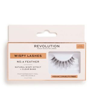 Revolution - Faux cils Wispy Lashes - Nº.4 Feather