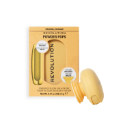 Makeup Revolution - Poudre compacte + Support adhésif pour téléphone portable Powder Pops - Banana