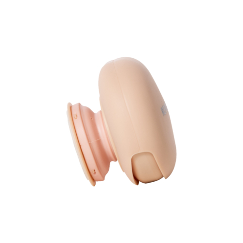 Makeup Revolution - Poudre compacte + Support adhésif pour téléphone portable Powder Pops - Peach