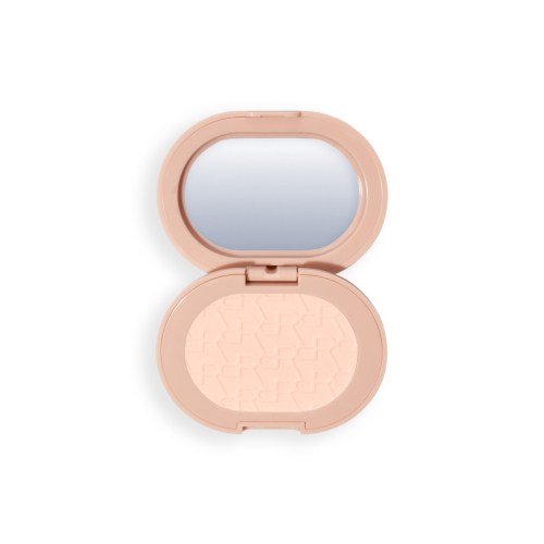 Makeup Revolution - Poudre compacte + Support adhésif pour téléphone portable Powder Pops - Peach