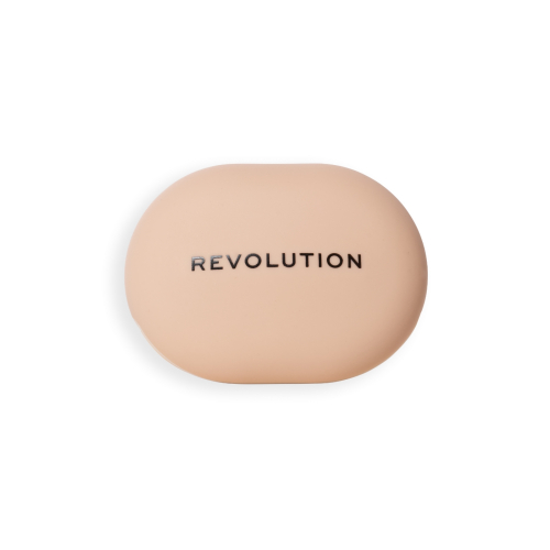 Makeup Revolution - Poudre compacte + Support adhésif pour téléphone portable Powder Pops - Peach