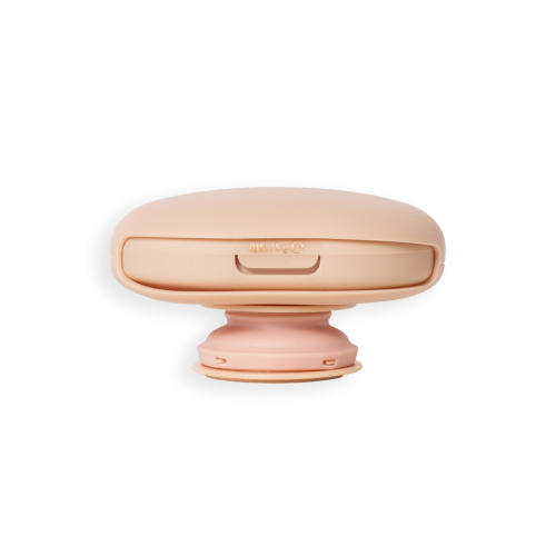Makeup Revolution - Poudre compacte + Support adhésif pour téléphone portable Powder Pops - Peach