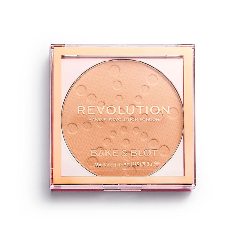 Revolution - Poudre compacte Bake & Blot - Beige