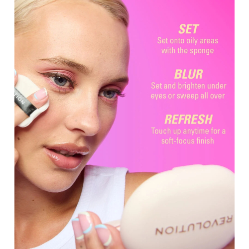 Revolution - Poudre compacte Powder Pops Instant Blur - Lace