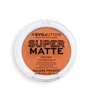 Revolution - Poudre compacte Super Matte - Dark Tan