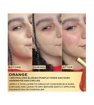 Revolution Pro - Pré-correcteur de couleur liquide Ultimate Radiant - Orange