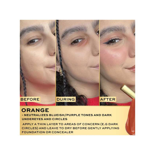 Revolution Pro - Pré-correcteur de couleur liquide Ultimate Radiant - Orange