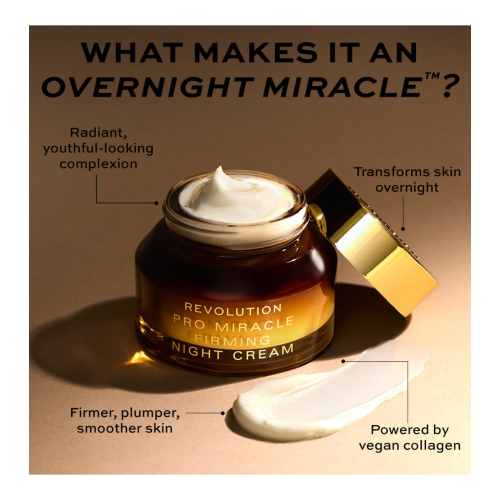 Revolution Pro - Crème de nuit au collagène Miracle Firming