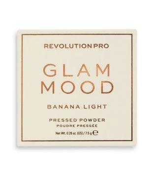 Revolution Pro - *Glam Mood* - Poudre compacte - Banana Light