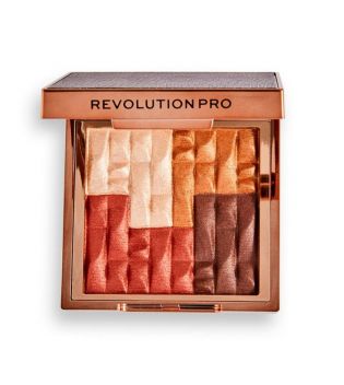 Revolution Pro - *Goddess Glow* - Enlumineur et poudre bronzante Shimmer Brick - Deserted