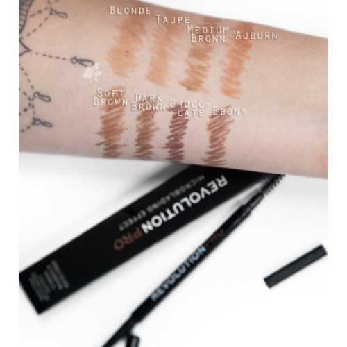 Revolution Pro - Crayon sourcils Precision Microblading effect - Auburn