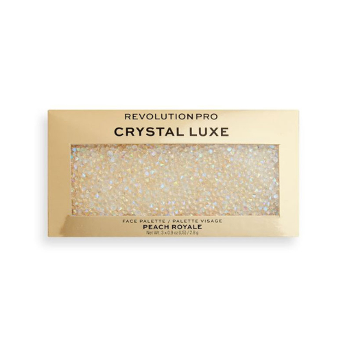 Revolution Pro - Crystal Luxe Palette pour le visage - Peach Royale