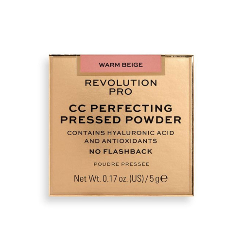 Revolution Pro - Poudre compacte CC Perfecting - Warm Beige
