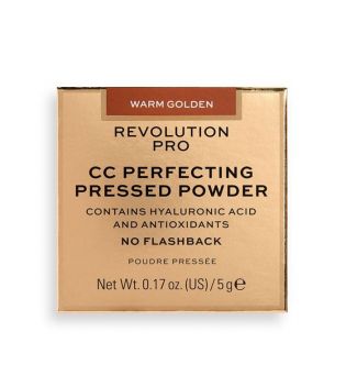 Revolution Pro - Poudre compacte CC Perfecting - Warm Golden