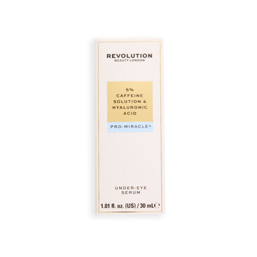 Revolution Pro - Sérum contour des yeux 5% Caffeine Solution & Hyaluronic Acid Miracle