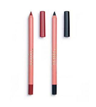 Revolution Pro - Kit eyeliner et crayon à lèvres x Nath - Power/Black Swan
