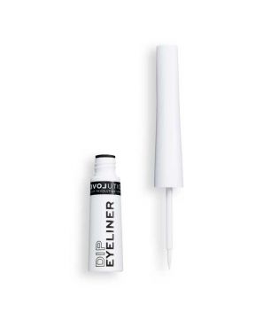 Revolution Relove - Eyeliner liquide Dip Eyeliner - White