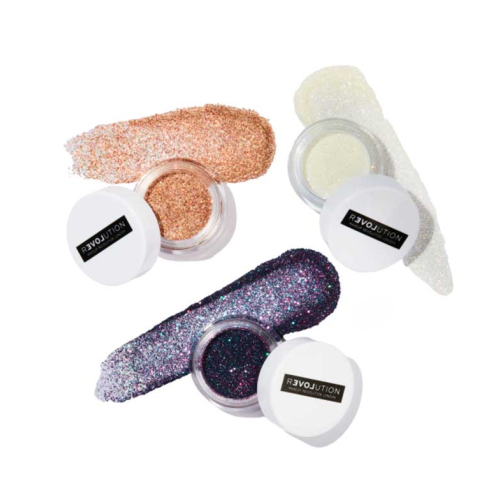 Revolution Relove - *Euphoric* - Paillettes en vrac irisées polyvalentes - Gold Star