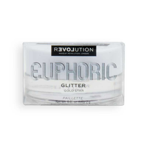 Revolution Relove - *Euphoric* - Paillettes en vrac irisées polyvalentes - Gold Star