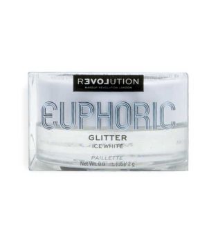 Revolution Relove - *Euphoric* - Paillettes en vrac irisées tout usage - Ice White