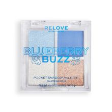 Revolution Relove - Palette de fards à paupières format de poche - Blueberry Buzz