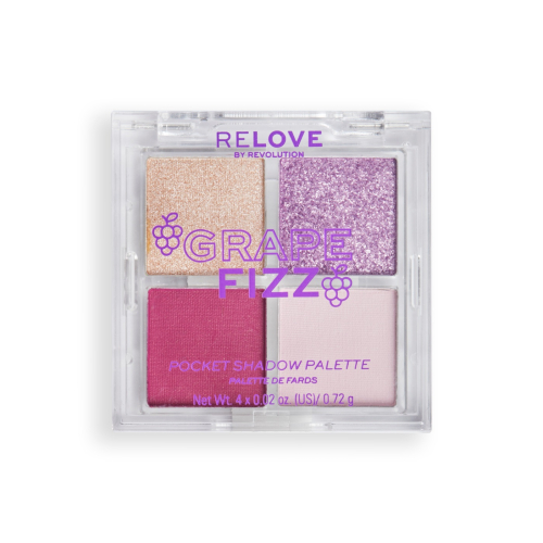 Revolution Relove - Palette de fards à paupières format de poche - Grape Frizz