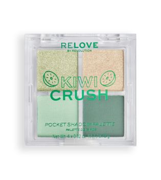 Revolution Relove - Palette de fards à paupières format de poche - Kiwi Crush
