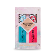 Revolution - Coffret de brillants à lèvres Maxi Plump Lip Duo - Maxi Plump Cool As Ice +  Maxi Plump Hot As Chilli