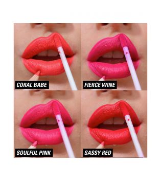 Revolution - Ensemble pour les lèvres Lip Contour - Sassy Red