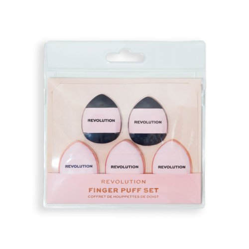 Revolution - Mini ensemble de mini houppettes de maquillage Mini Finger Powder Puff