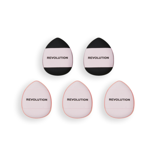 Revolution - Mini ensemble de mini houppettes de maquillage Mini Finger Powder Puff
