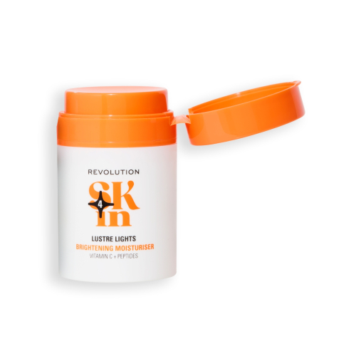 Revolution Skin - *Be Bright* - Crème visage éclaircissante à la vitamine C et aux peptides Lustre Lights
