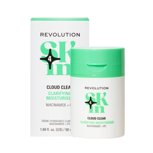 Revolution Skin - *Clearly Clarify* - Crème visage clarifiante à la niacinamide et à l'IPC Cloud Clear